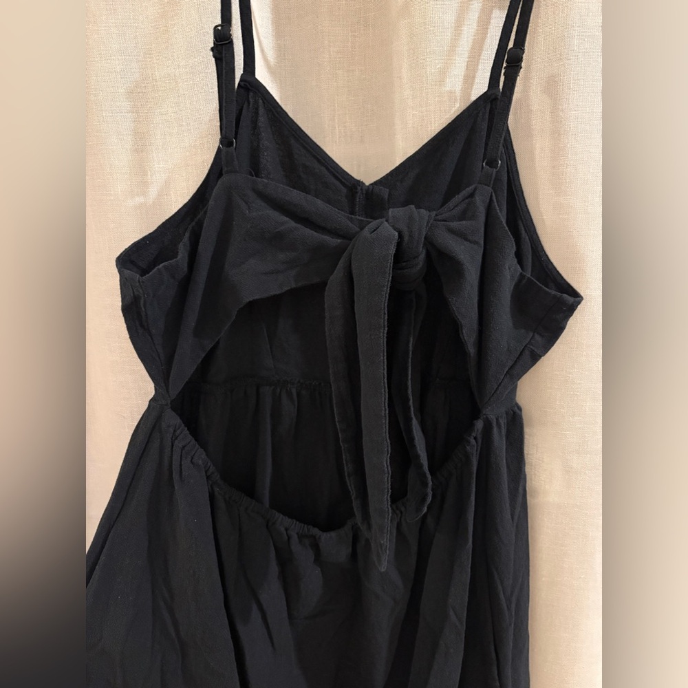 Universal Thread Black Button-Front Spaghetti-Str… - image 5